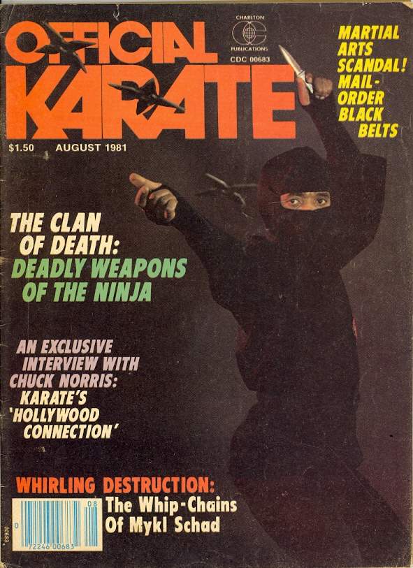 08/81 Official Karate